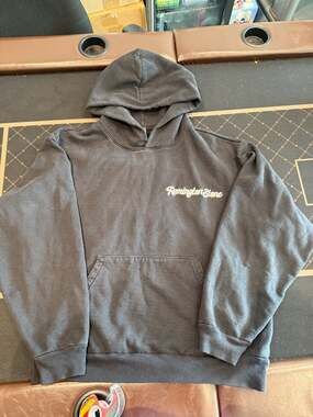 Remington Stone Embroidered Heavyweight Los Angeles Apparel Hoodie